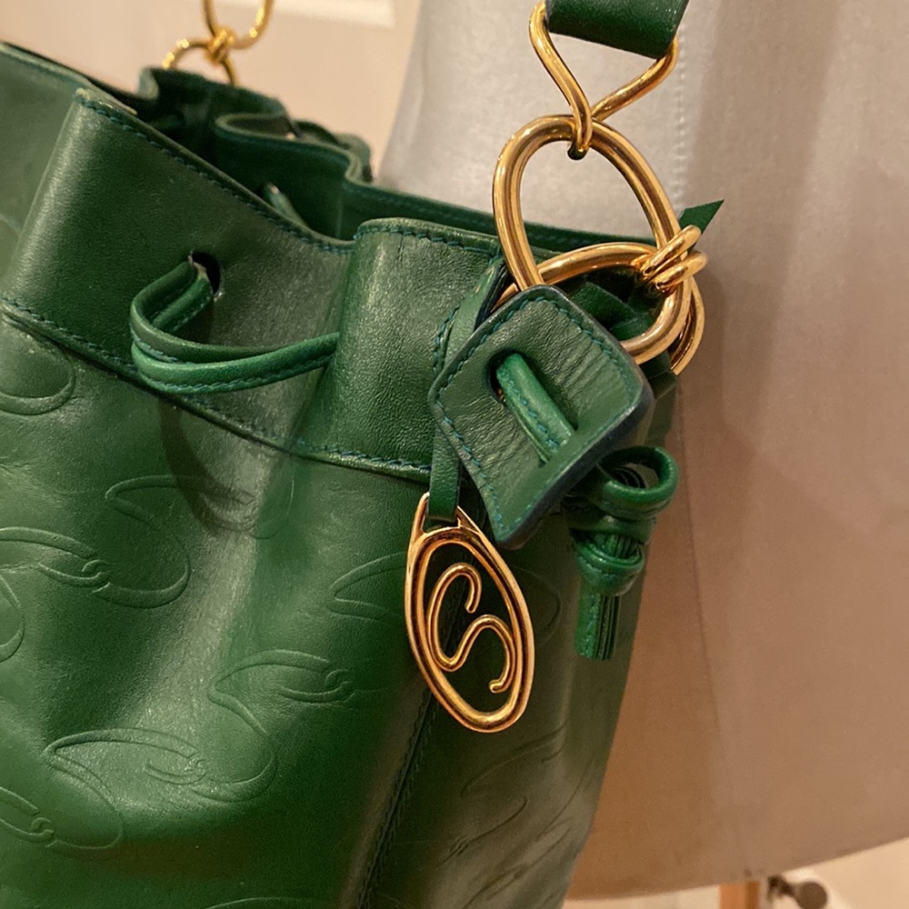 Vintage Scaasi Leather Bag